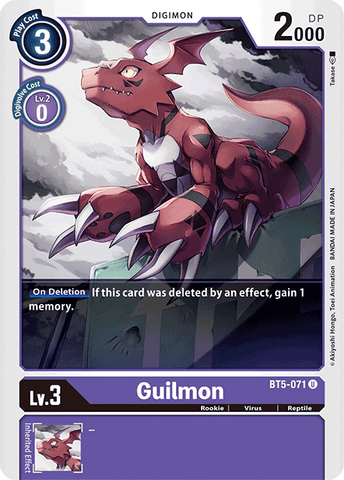 Guilmon [BT5-071] [Battle of Omni] - Destination Retro