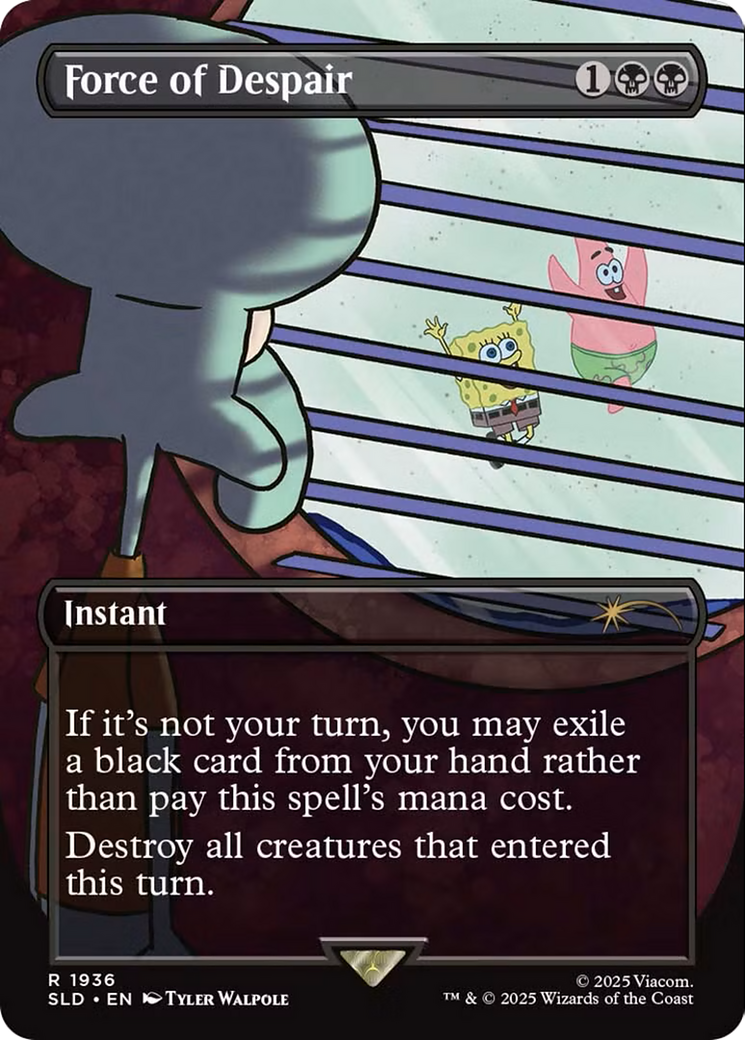 Force of Despair [Secret Lair Drop Series] - Destination Retro