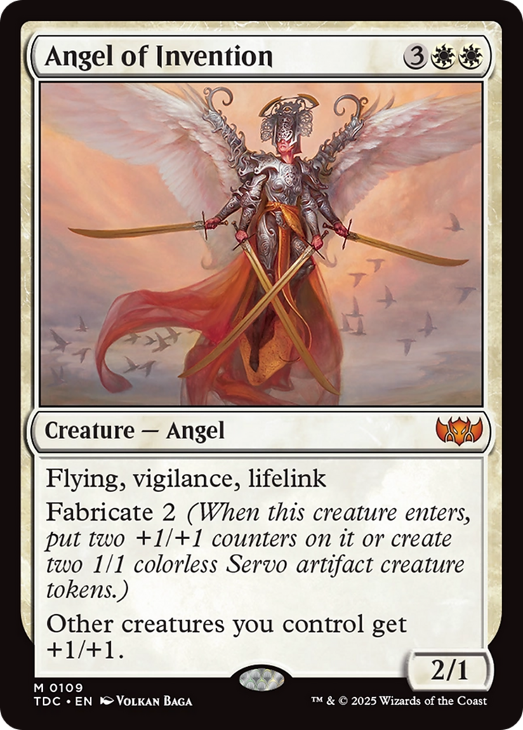 Angel of Invention [Tarkir: Dragonstorm Commander] - Destination Retro