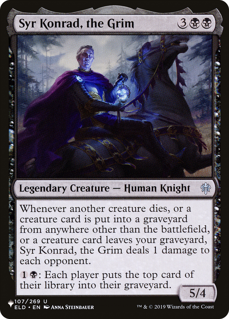 Syr Konrad, the Grim [The List] - Destination Retro