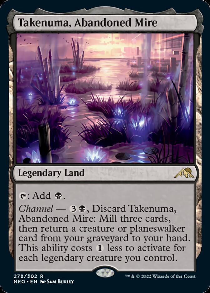 Takenuma, Abandoned Mire [Kamigawa: Neon Dynasty] - Destination Retro