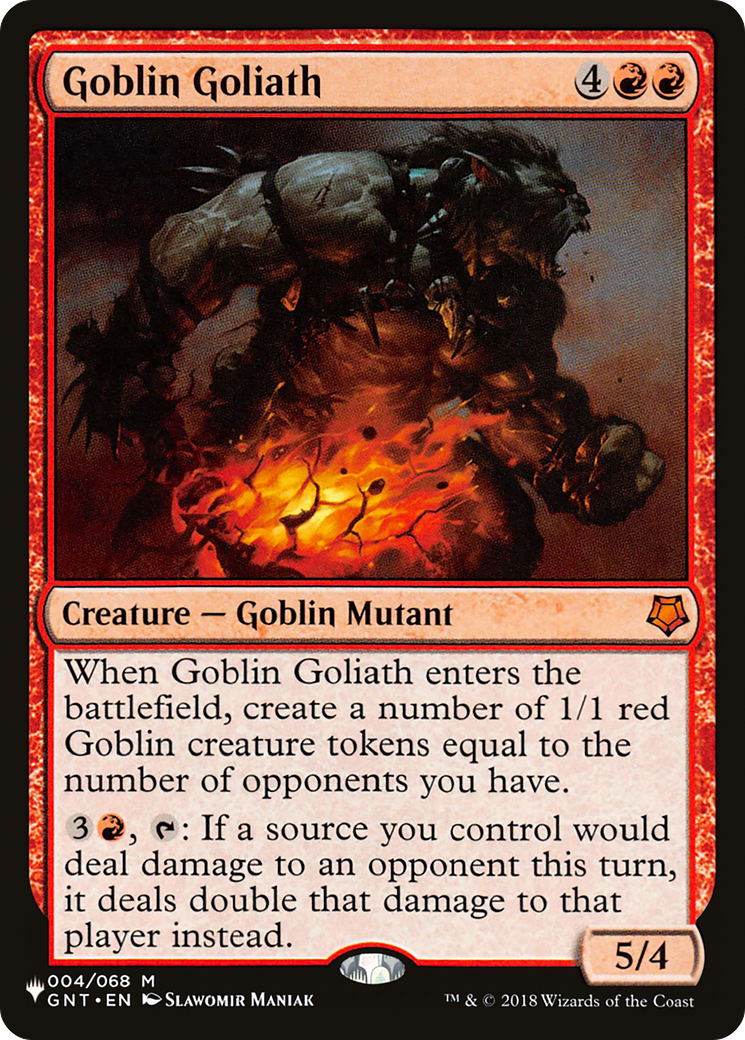 Goblin Goliath [The List] - Destination Retro
