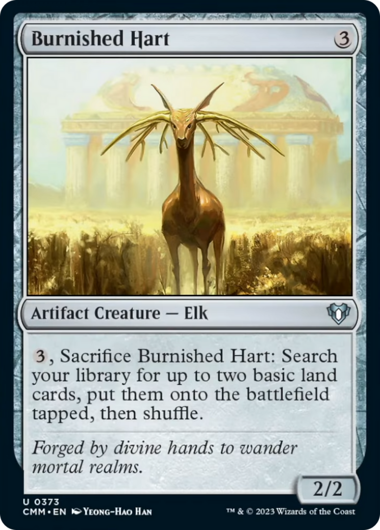 Burnished Hart [Commander Masters] - Destination Retro