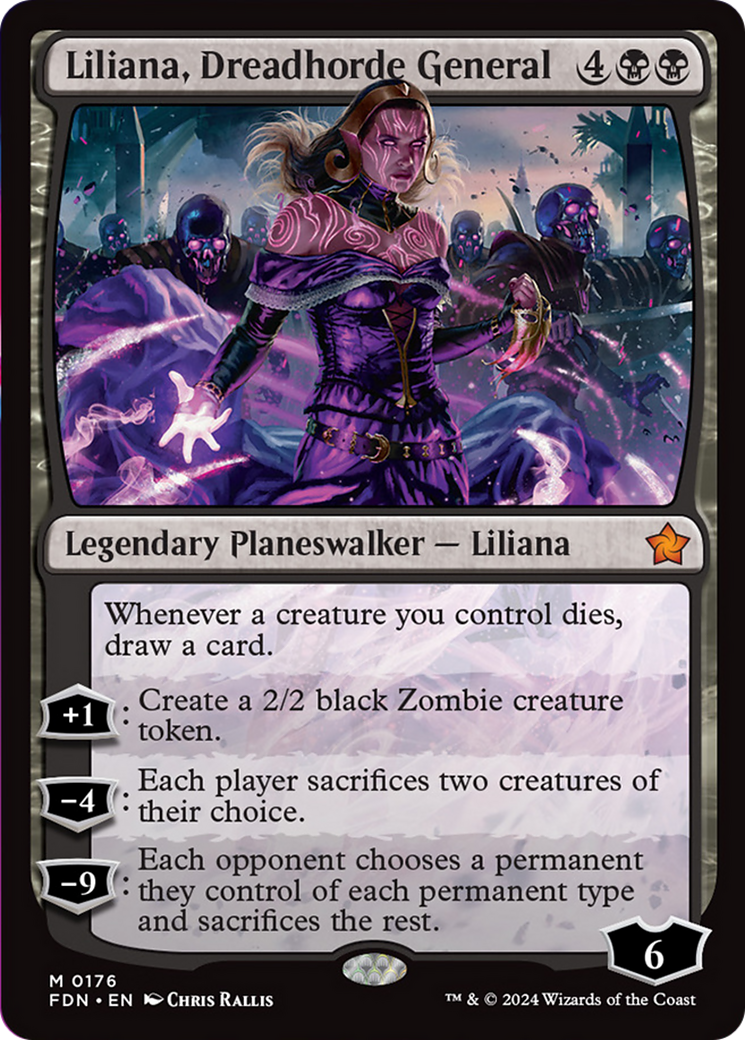 Liliana, Dreadhorde General [Foundations] - Destination Retro