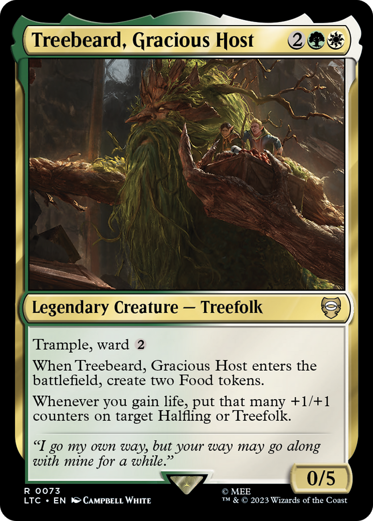 Treebeard, Gracious Host [The Lord of the Rings: Tales of Middle-Earth Commander] - Destination Retro