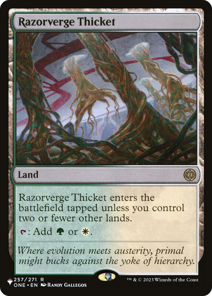 Razorverge Thicket [The List] - Destination Retro