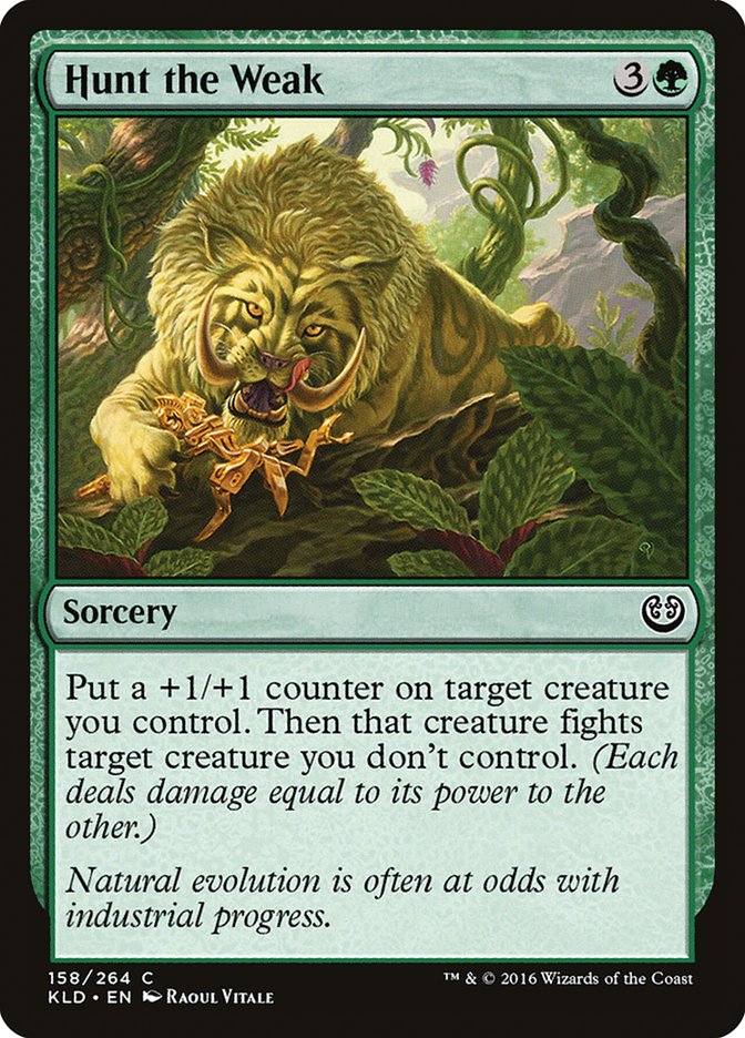 Hunt the Weak [Kaladesh] - Destination Retro