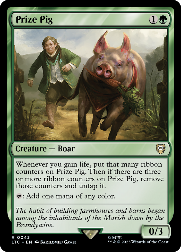 Prize Pig [The Lord of the Rings: Tales of Middle-Earth Commander] - Destination Retro