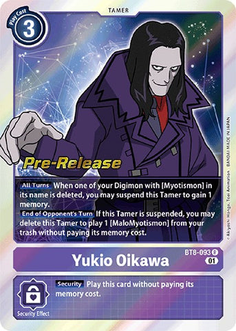 Yukio Oikawa [BT8-093] [New Awakening Pre-Release Cards] - Destination Retro