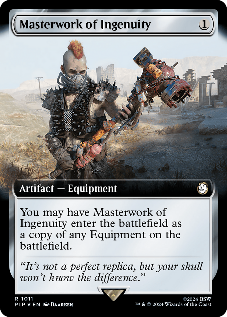 Masterwork of Ingenuity (Extended Art) (Surge Foil) [Fallout] - Destination Retro