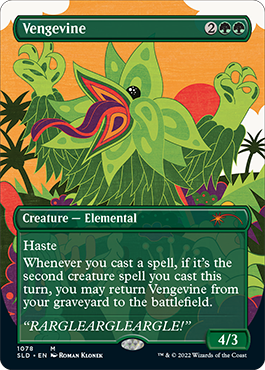 Vengevine (Borderless) [Secret Lair Drop Series] - Destination Retro