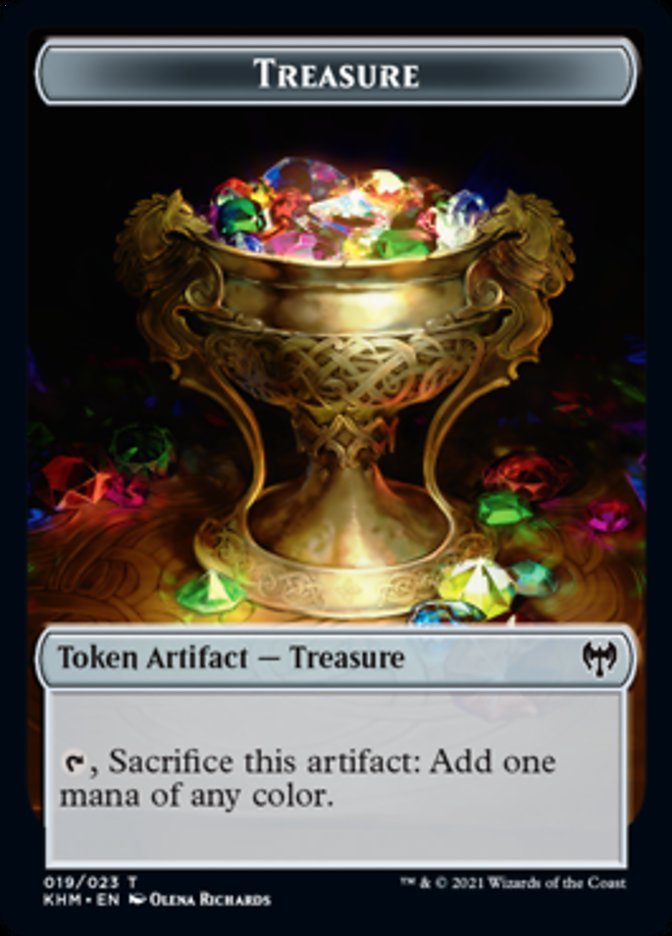 Treasure Token [Kaldheim Tokens] - Destination Retro