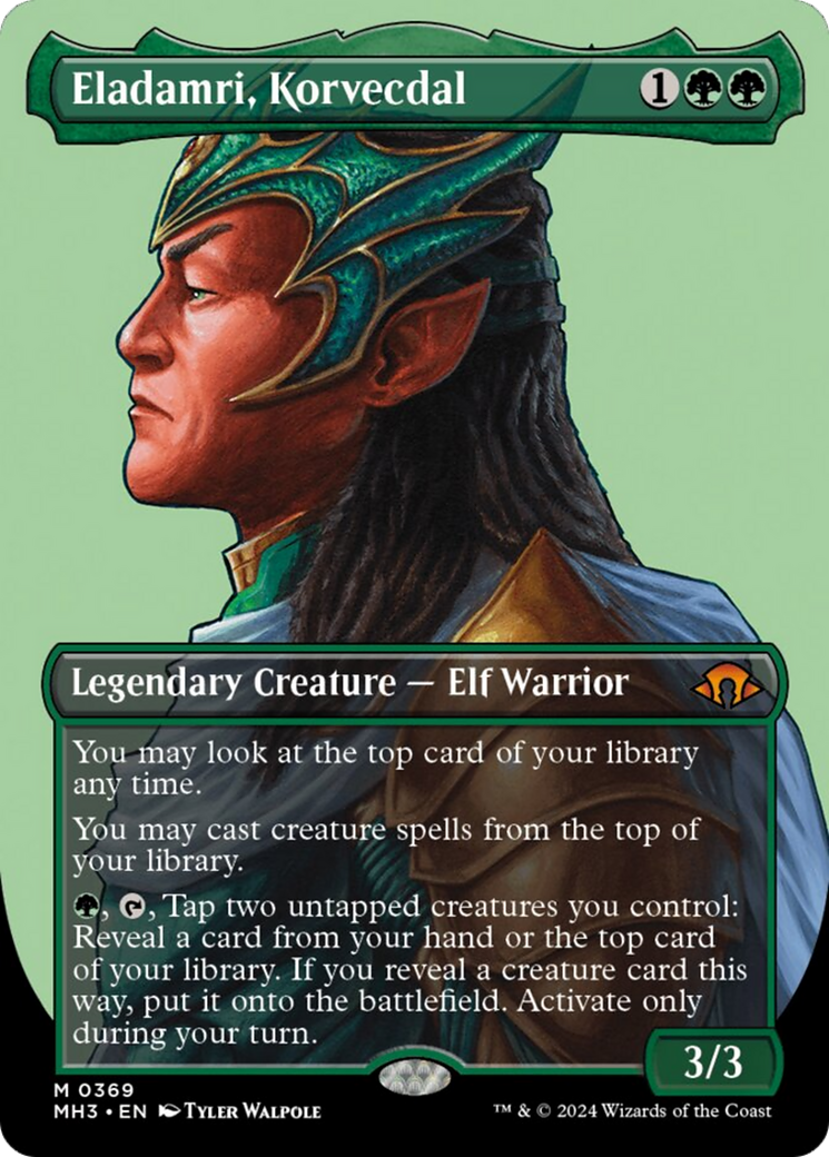 Eladamri, Korvecdal (Borderless) [Modern Horizons 3] - Destination Retro