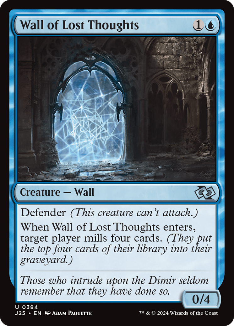Wall of Lost Thoughts [Foundations Jumpstart] - Destination Retro