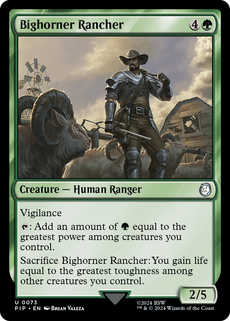 Bighorner Rancher [Fallout] - Destination Retro