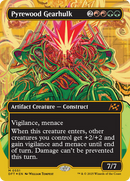 Pyrewood Gearhulk (Borderless) (First-Place Foil) [Aetherdrift] - Destination Retro