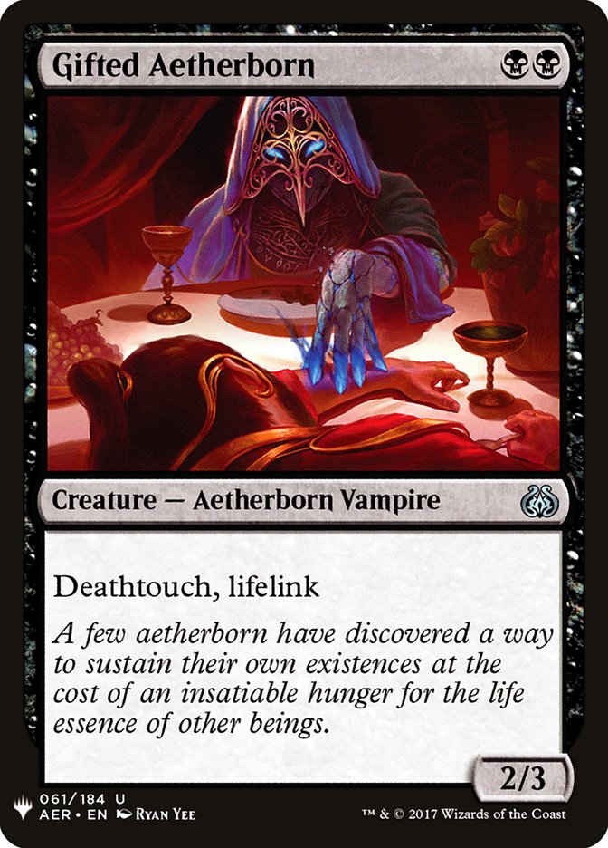Gifted Aetherborn [Mystery Booster] - Destination Retro