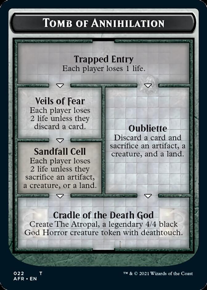 Tomb of Annihilation // The Atropal Double-Sided Token [Dungeons & Dragons: Adventures in the Forgotten Realms Tokens] - Destination Retro