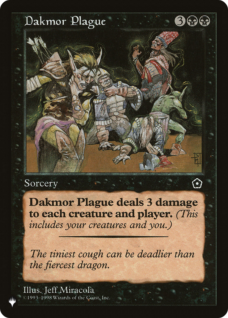 Dakmor Plague [The List] - Destination Retro