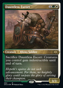 Dauntless Escort (Foil Etched) [Double Masters 2022] - Destination Retro