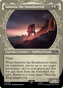 Samwise the Stouthearted (Showcase) (Surge Foil) [The Lord of the Rings: Tales of Middle-Earth] - Destination Retro