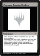 Command From the Shadows [Unknown Event] - Destination Retro