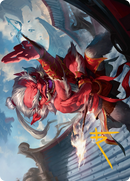 Devoted Duelist Art Card (15/54) [Tarkir: Dragonstorm Art Series] - Destination Retro