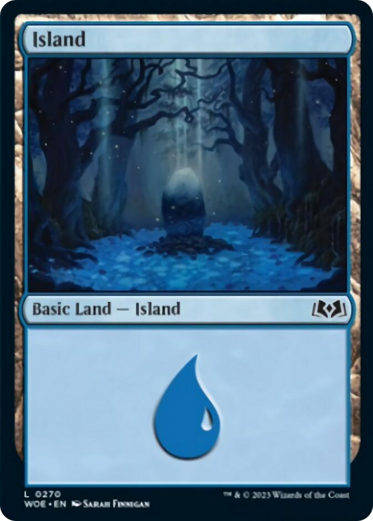 Island (0270) [Wilds of Eldraine] - Destination Retro