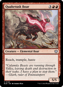 Quaketusk Boar [Bloomburrow] - Destination Retro