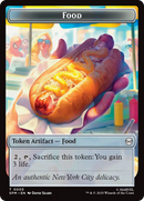 Spider // Food Double-Sided Token [Marvel's Spider-Man Tokens] - Destination Retro