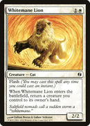 Whitemane Lion [Duel Decks: Venser vs. Koth] - Destination Retro