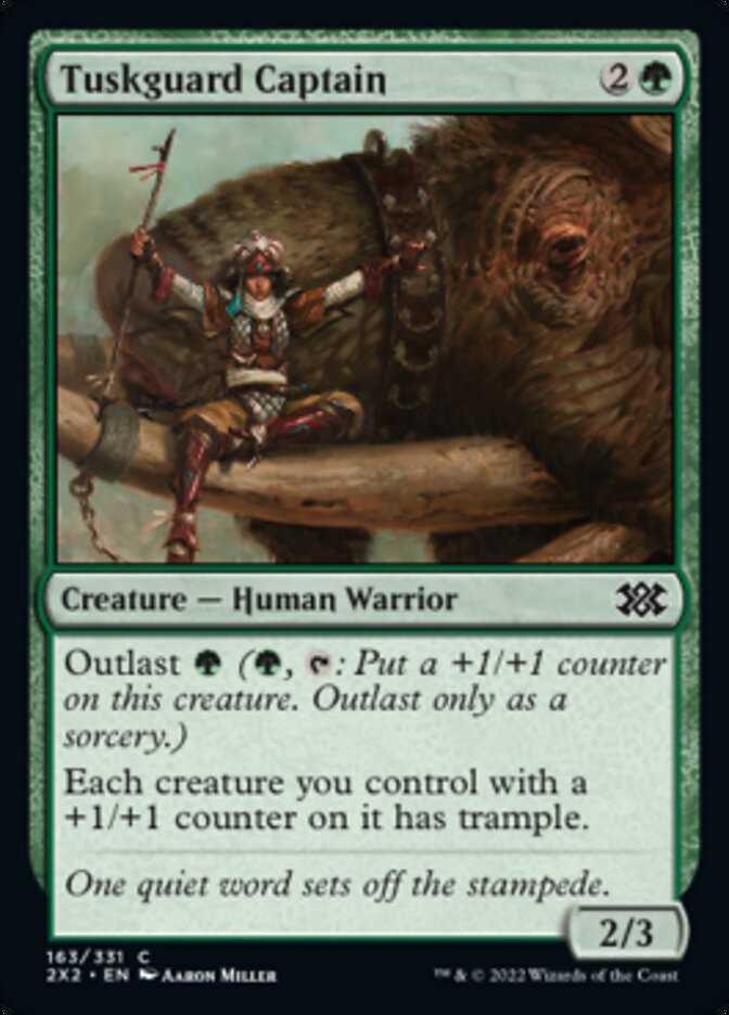 Tuskguard Captain [Double Masters 2022] - Destination Retro