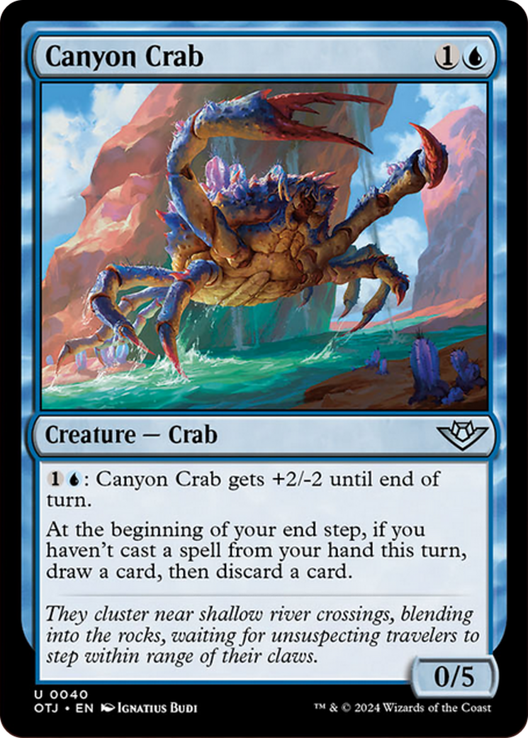 Canyon Crab [Outlaws of Thunder Junction] - Destination Retro