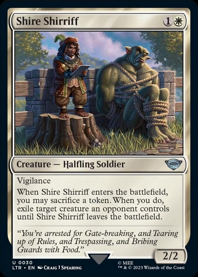 Shire Shirriff [The Lord of the Rings: Tales of Middle-Earth] - Destination Retro