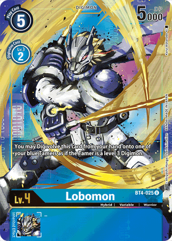 Lobomon [BT4-025] (Alternate Art) [Great Legend] - Destination Retro