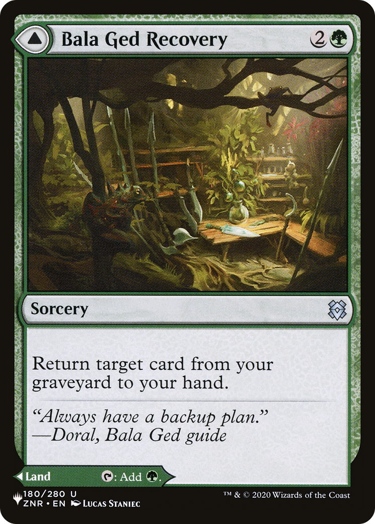 Bala Ged Recovery // Bala Ged Sanctuary [Secret Lair: From Cute to Brute] - Destination Retro