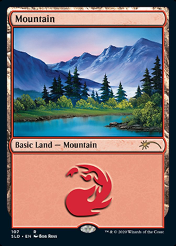 Mountain (107) [Secret Lair Drop Series] - Destination Retro