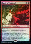 Curse of Hospitality [Innistrad: Crimson Vow Prerelease Promos] - Destination Retro
