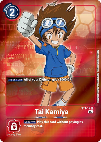 Tai Kamiya [ST1-12] (Alternate Art) [Starter Deck: Jesmon] - Destination Retro