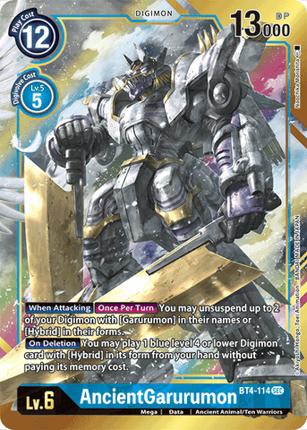 AncientGarurumon [BT4-114] (Alternate Art) [Great Legend] - Destination Retro
