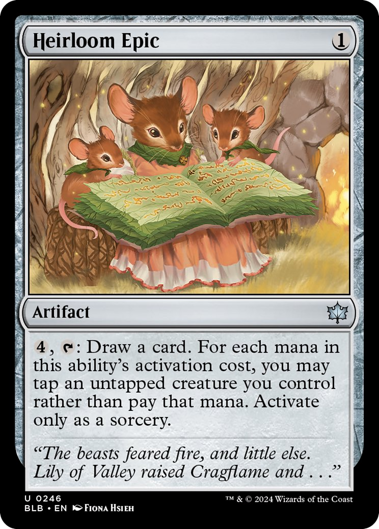 Heirloom Epic [Bloomburrow] - Destination Retro