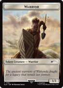 Warrior Token (Rainbow Foil) [Secret Lair Drop Series] - Destination Retro