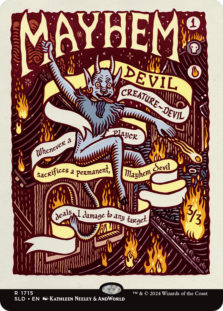 Mayhem Devil [Secret Lair Drop Series] - Destination Retro