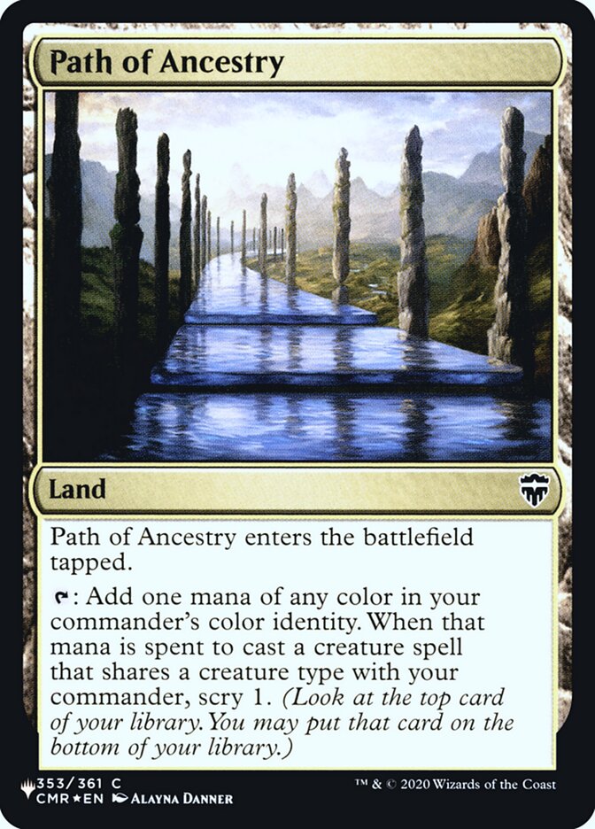 Path of Ancestry [Secret Lair: Heads I Win, Tails You Lose] - Destination Retro