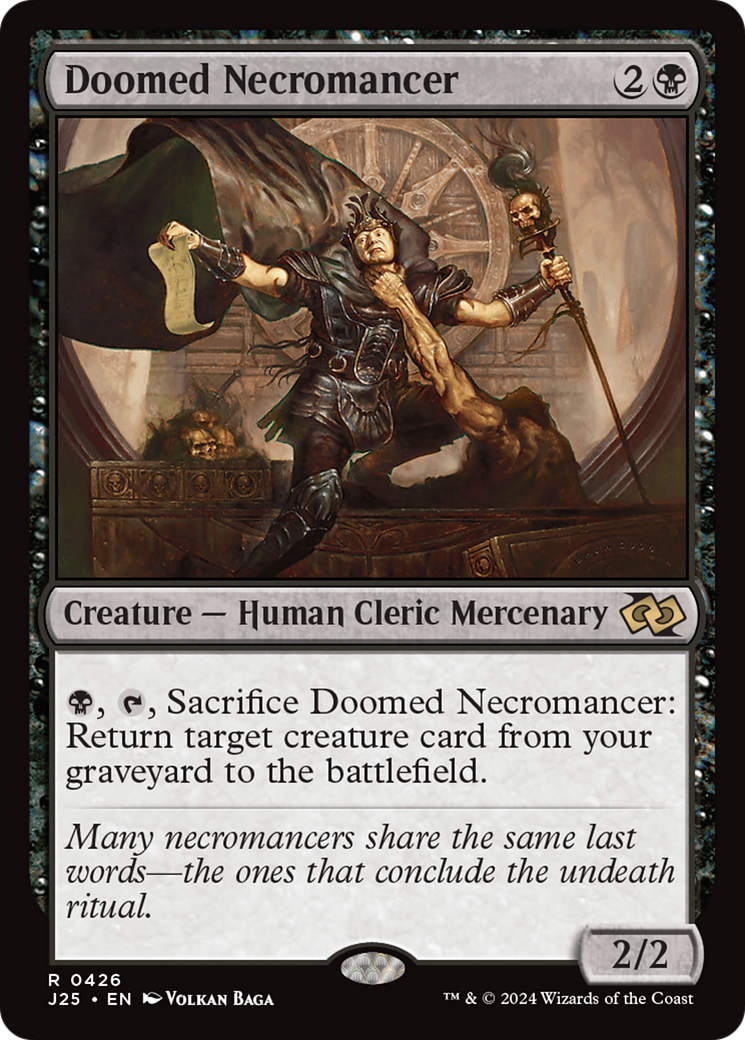 Doomed Necromancer [Foundations Jumpstart] - Destination Retro