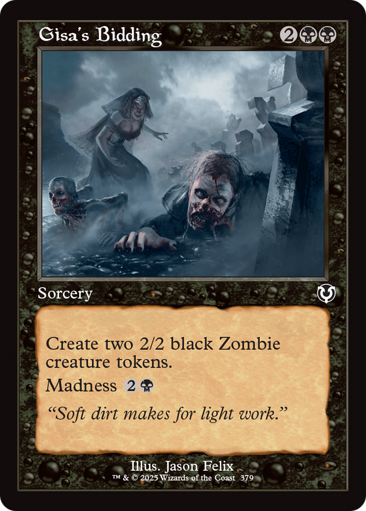 Gisa's Bidding (Retro Frame) [Innistrad Remastered] - Destination Retro