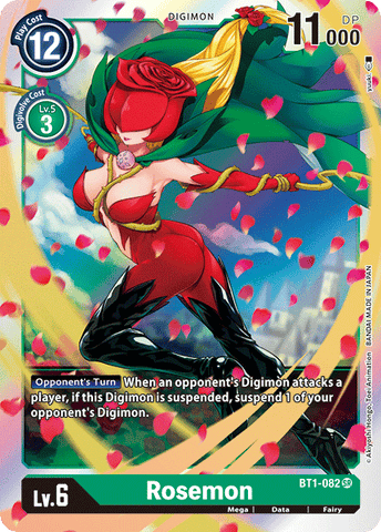 Rosemon [BT1-082] [Release Special Booster Ver.1.0] - Destination Retro