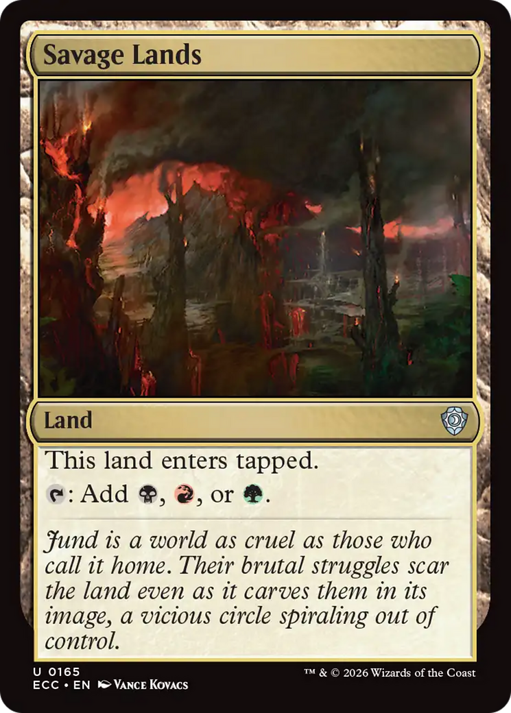 Savage Lands [Lorwyn Eclipsed Commander] - Destination Retro