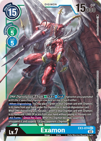 Examon [EX3-074] [Draconic Roar] - Destination Retro