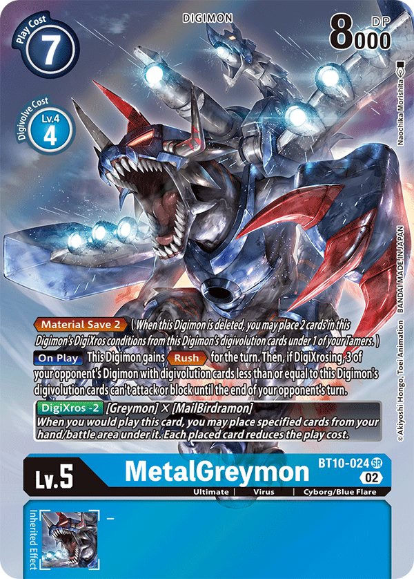 MetalGreymon [BT10-024] (Alternate Art) [Xros Encounter] - Destination Retro